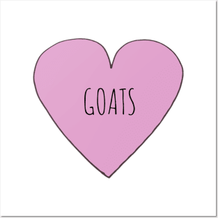 Love Goats Posters and Art